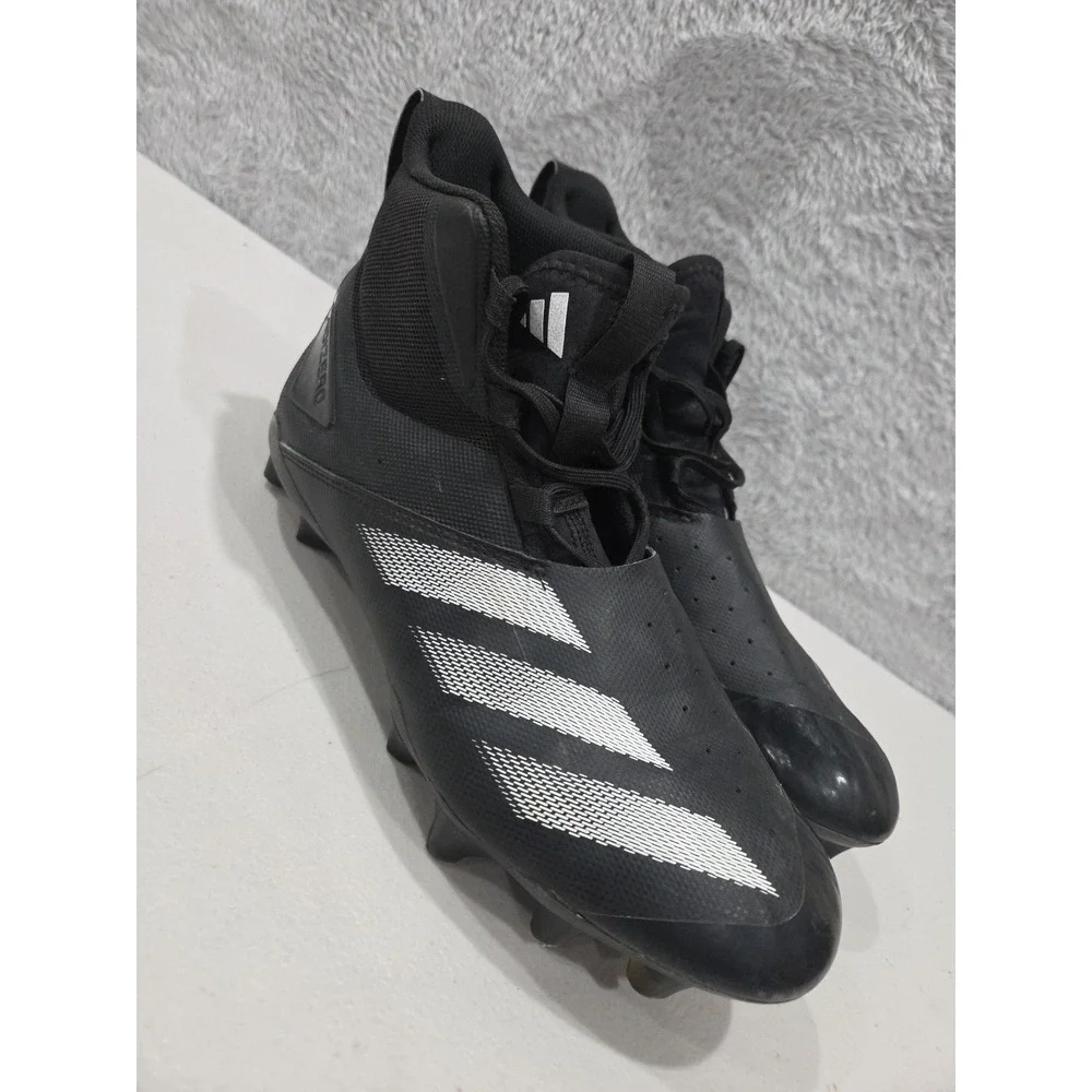 adidas ADIZERO Chaos Lineman Football Cleats Men's sz 9 Black If5116